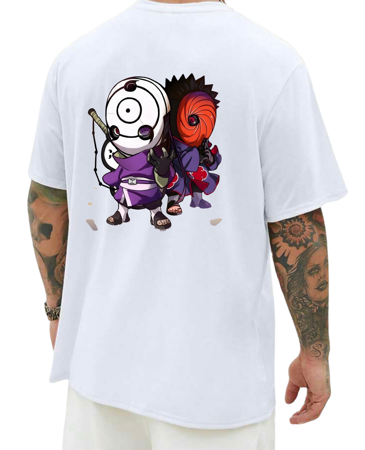 Madara Uchiha X Obito Uchiha T-shirt Design