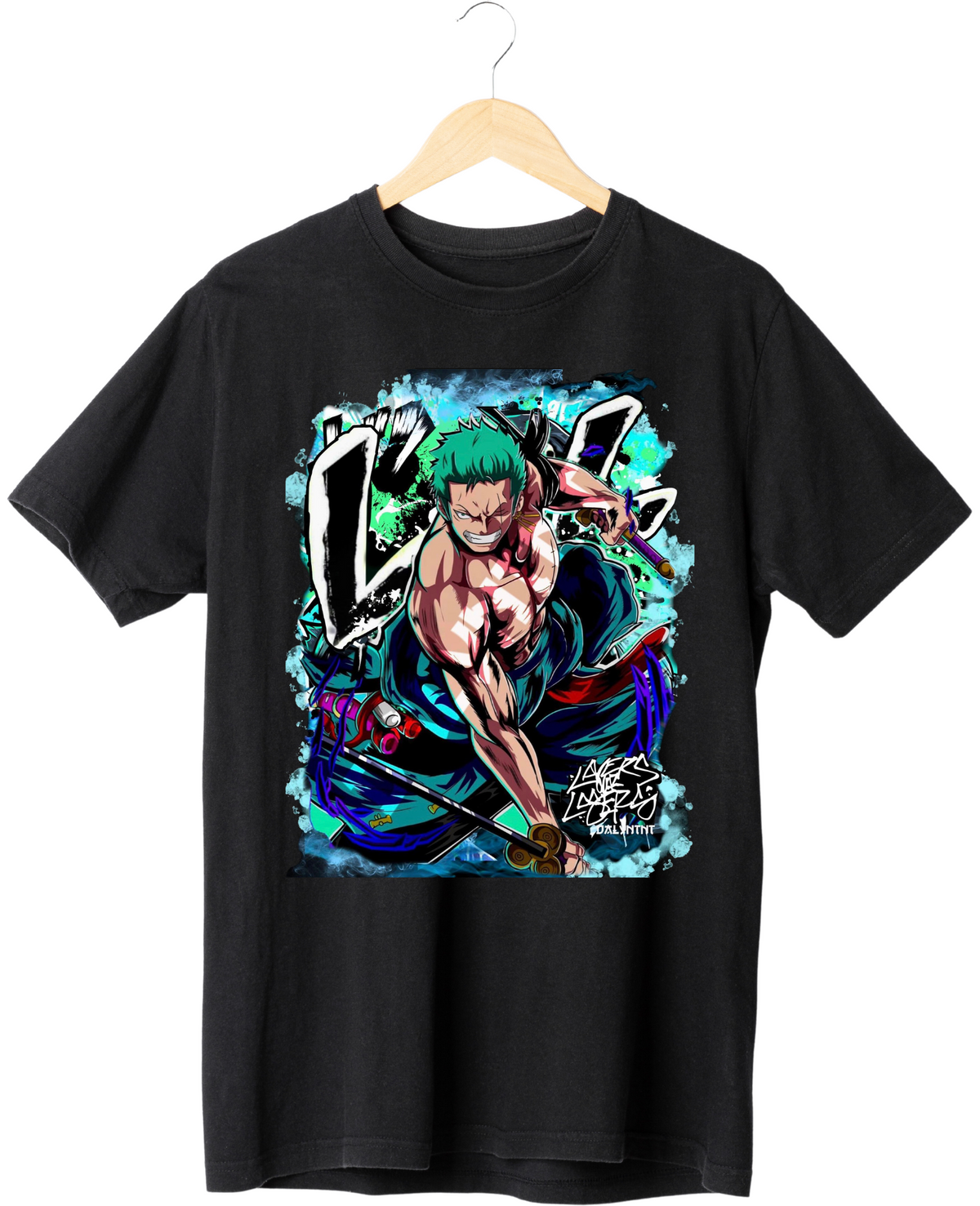 Zoro from One Piece Anime - Roronoa Zoro Samurai T-Shirt - Unleash Your Inner Swordsman!