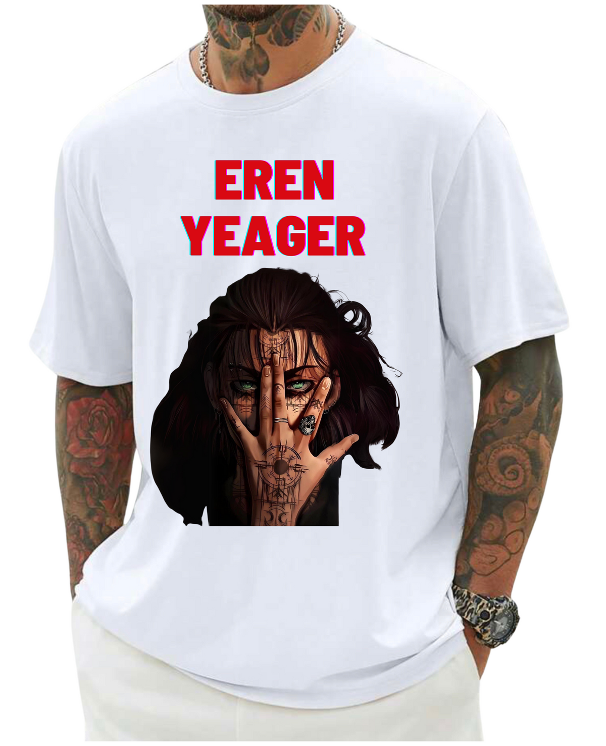 Eren Yeager AOT Season 5 T-Shirt Design