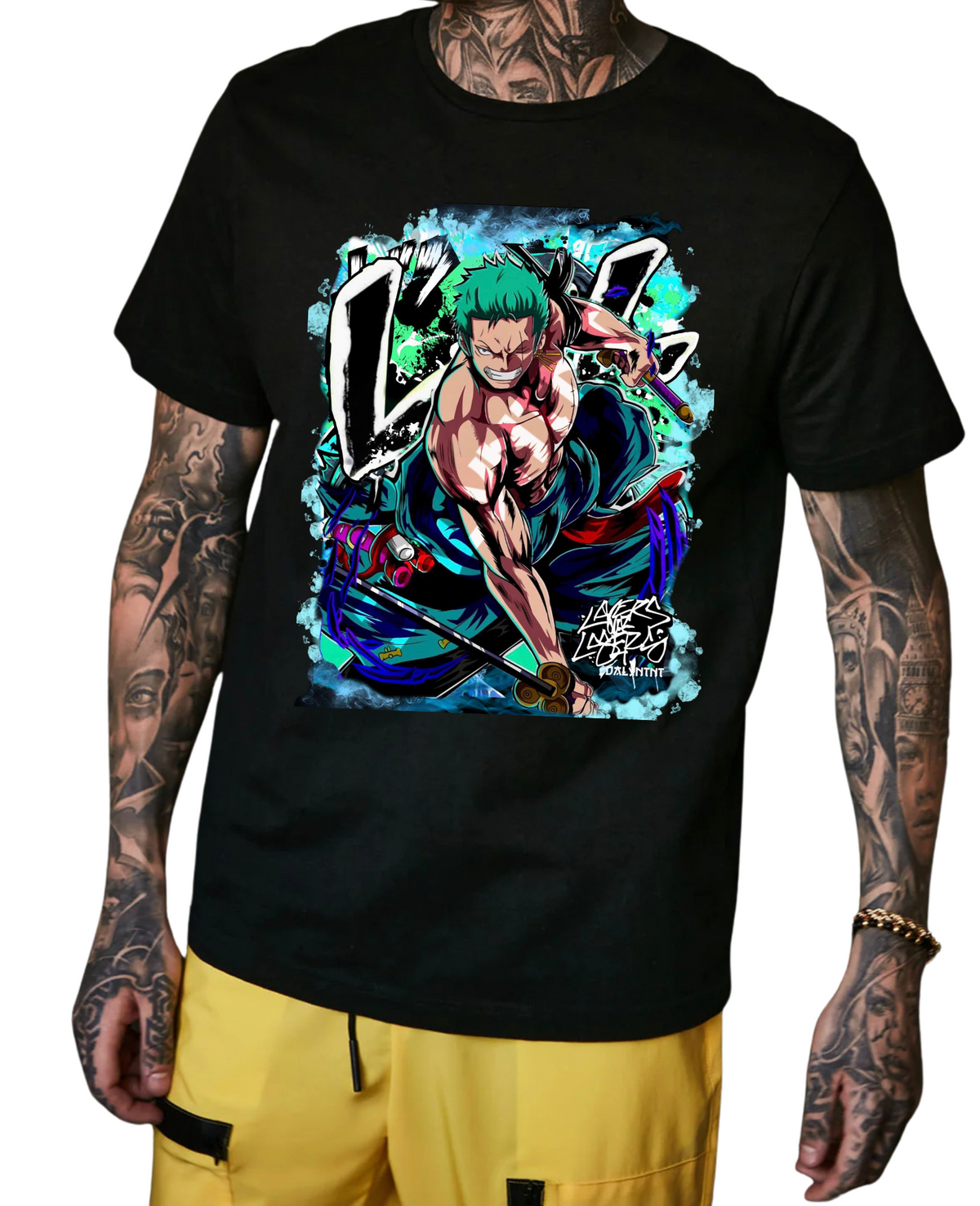 Zoro from One Piece Anime - Roronoa Zoro Samurai T-Shirt - Unleash Your Inner Swordsman!