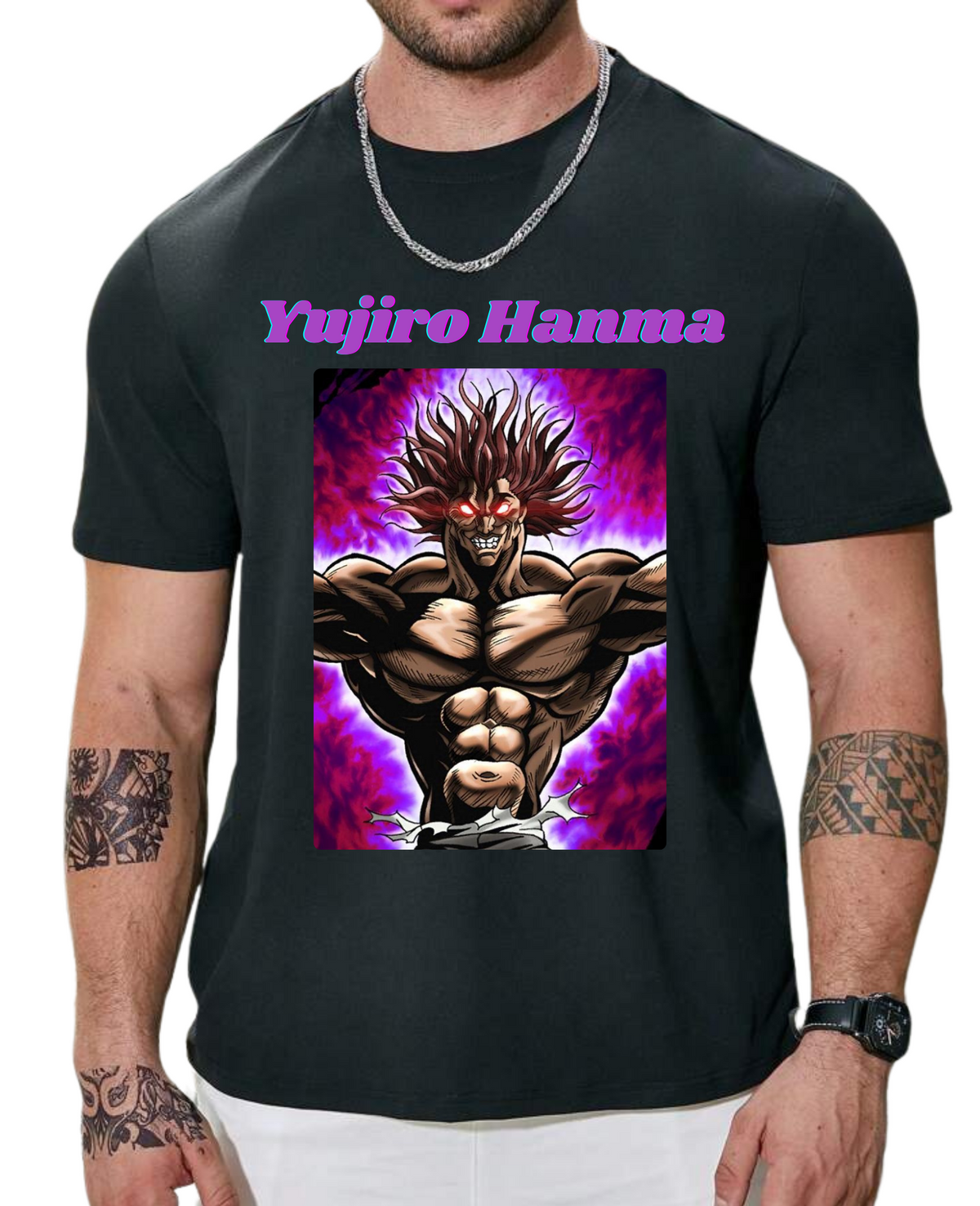 Baki Series - Yujiro Hanma Aesthetic T-Shirt