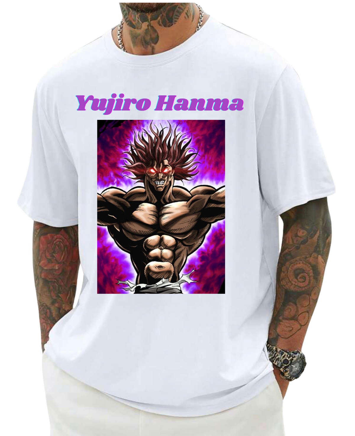 Baki Series - Yujiro Hanma Aesthetic T-Shirt