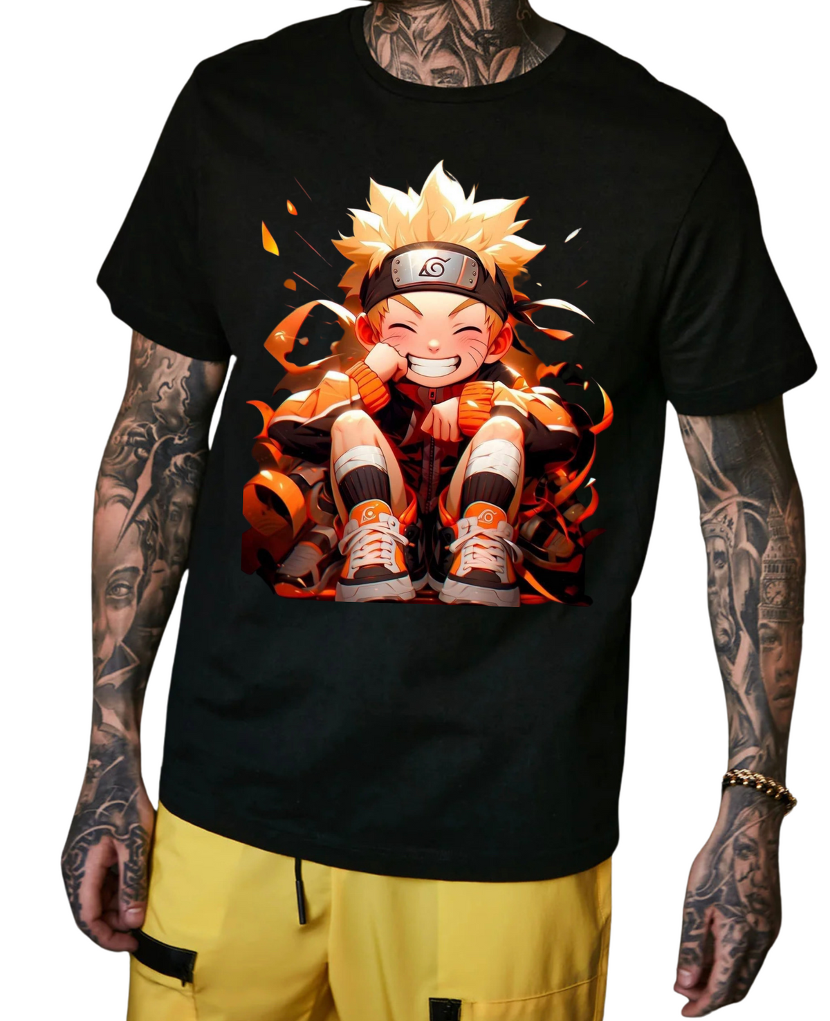 Naruto Shippuden I Kid Naruto Cartoon Character T-Shirt