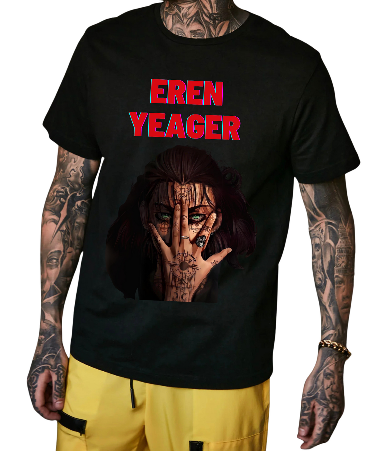 Eren Yeager AOT Season 5 T-Shirt Design