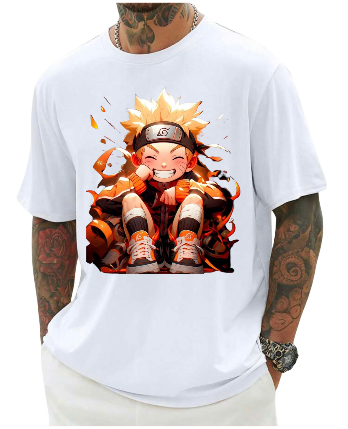 Naruto Shippuden I Kid Naruto Cartoon Character T-Shirt