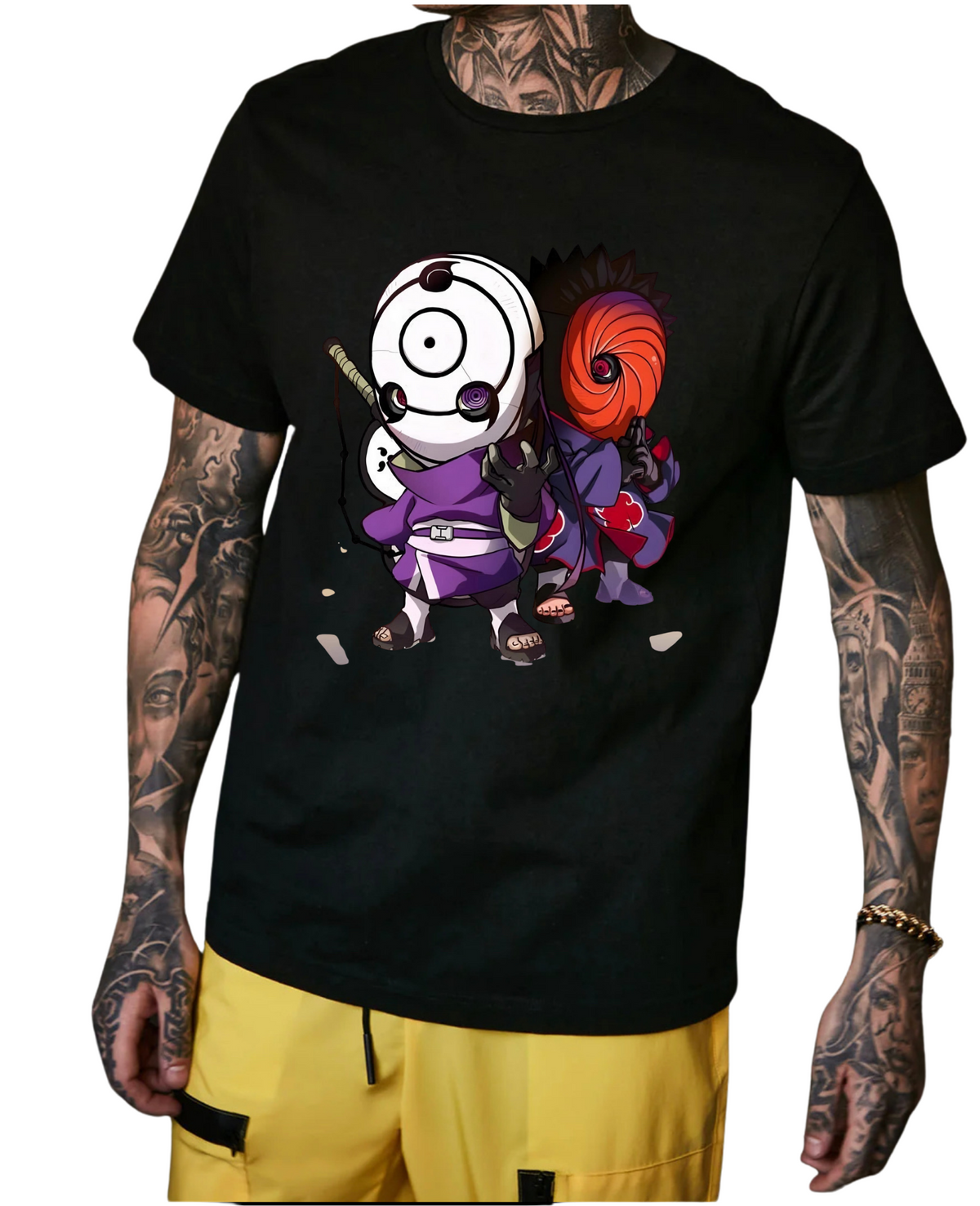 Madara Uchiha X Obito Uchiha T-shirt Design