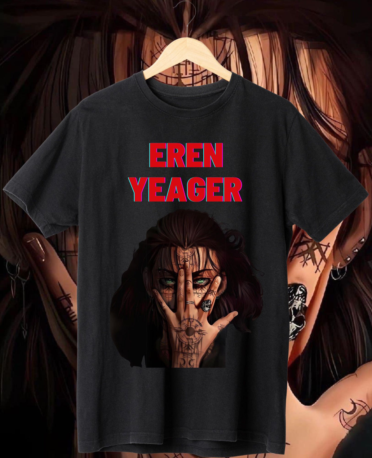 Eren Yeager AOT Season 5 T-Shirt Design